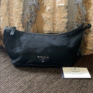 Authentic Prada Nylon Pouch Bag